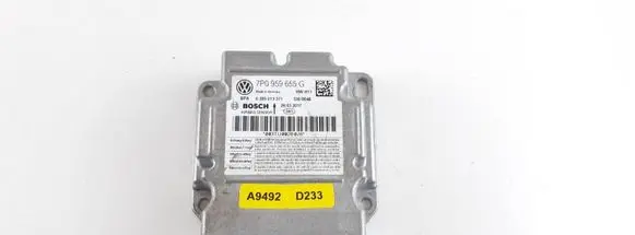 Volkswagen Touareg II Airbag control unit/module 7P0959655G 7P0959655 0285013371