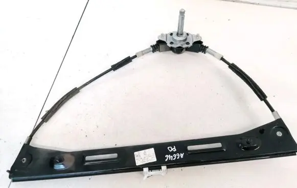 Fiat Panda II Sliding door window regulator with motor 46603649