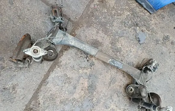 Rear axle beam