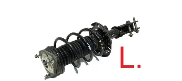 Peugeot 5008 II Front shock absorber with coil spring 9819718680 37156