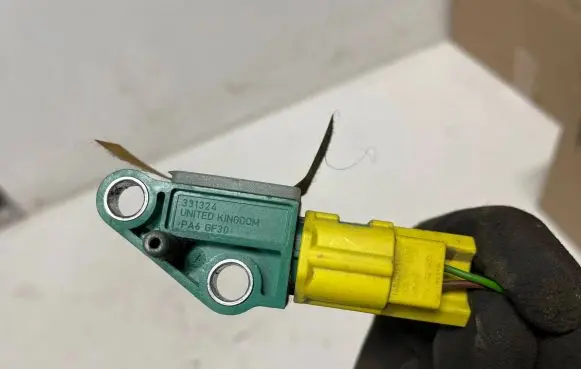 Airbag deployment crash/impact sensor