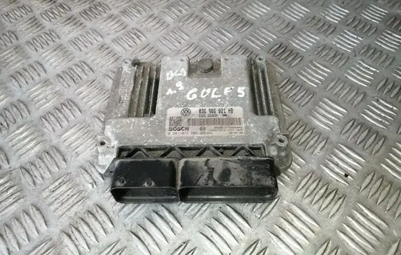 Volkswagen Golf V Engine control unit/module 03G906021HB 0281013606