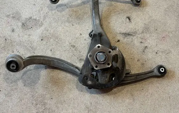 Porsche Macan (95B) Front wheel hub spindle knuckle 95B407254 4G0407696 8K0407156C
