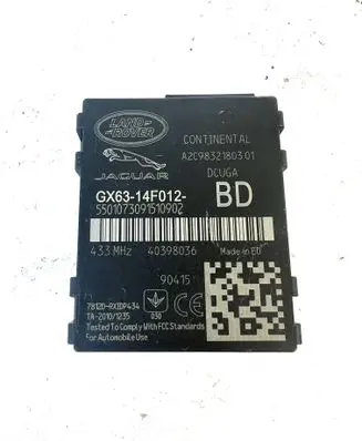 Jaguar E-Pace Other devices A2C98321803 40398036 GX6314F012