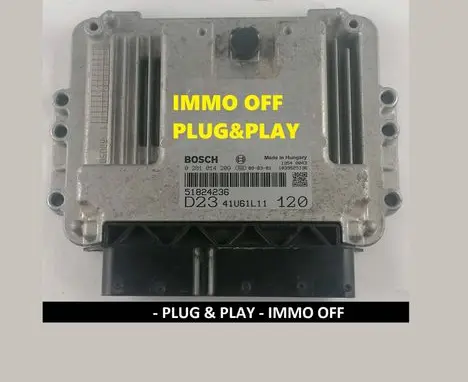 Fiat Ducato Engine control unit/module ECU 0281014209 51824236 41U61L11