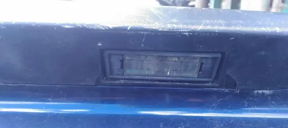 Peugeot 406 Number plate light