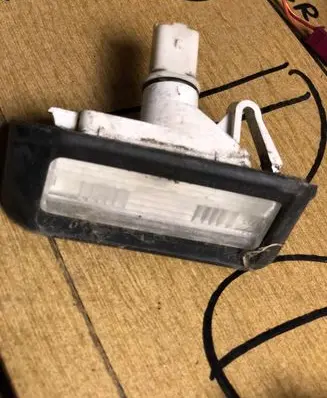 Citroen Berlingo Number plate light