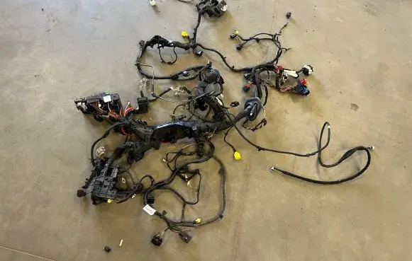 Engine installation wiring loom