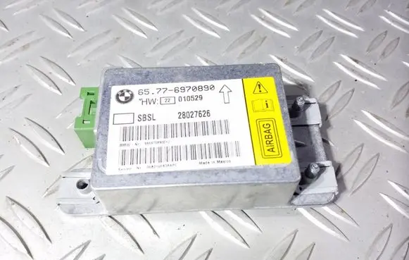 BMW 7 E65 E66 Airbag control unit/module 65776970890 010529 28027626