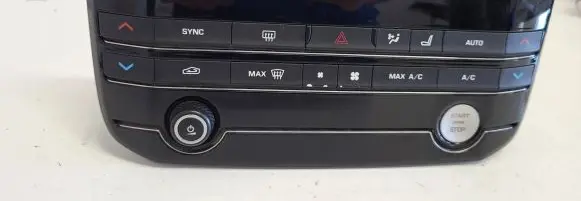 Jaguar XE Climate control unit GX7318C858 150521A1027X