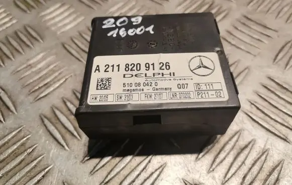Mercedes-Benz CLK A209 C209 Alarm control unit/module 2118209126