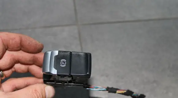 Hand parking brake switch