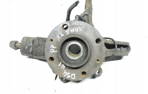 Front wheel hub spindle knuckle