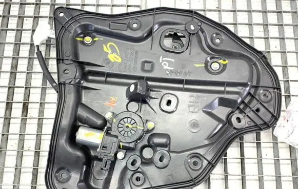 Mazda 2 Rear door window regulator with motor DA6C7297X
