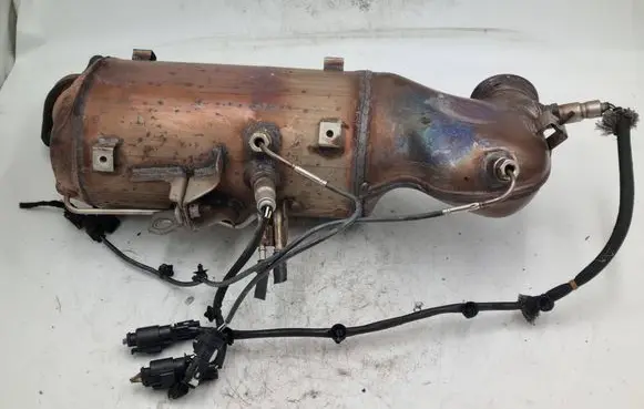 Opel Mokka Catalyst/FAP/DPF particulate filter 55489758 662572168