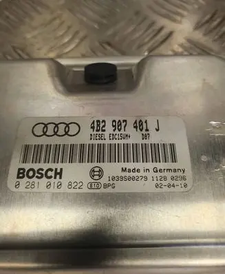Audi A6 S6 C5 4B Engine control unit/module 4B2907401J 1039S00279 0281010822