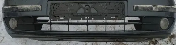 Renault Laguna II Front bumper melynas