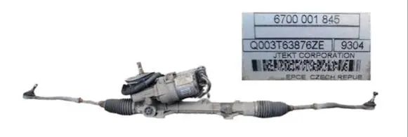 Peugeot 207 Steering rack 6700001845