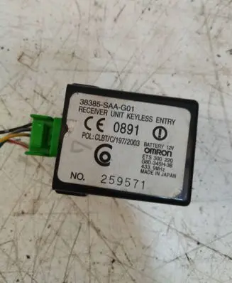 Honda Jazz Immobilizer control unit/module 38385SAAG01 ETS300220 259571