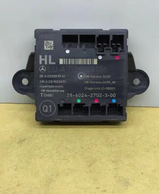 Mercedes-Benz C W204 Door control unit/module A2129004106 A2128208926 A2129020003