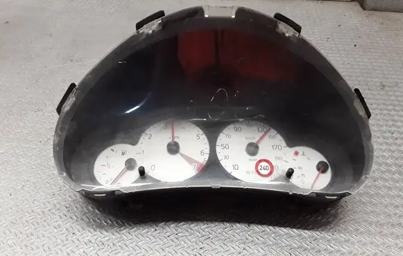Peugeot 206 Speedometer (instrument cluster) 9655976380