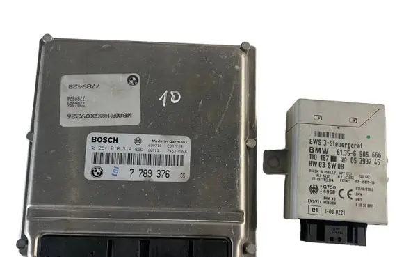 Engine ECU kit and lock set