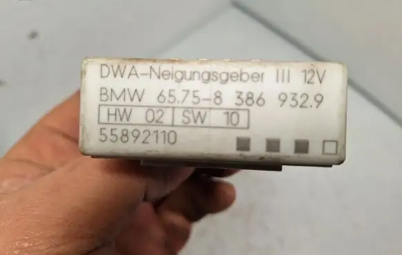 BMW 3 E46 Yaw turn rate sensor 55892110 657583869329