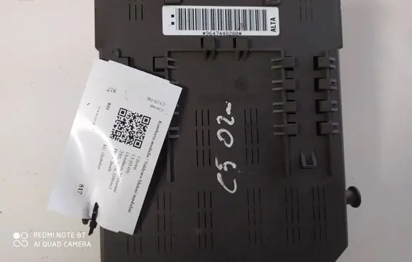 Citroen C5 Comfort/convenience module 9647448280