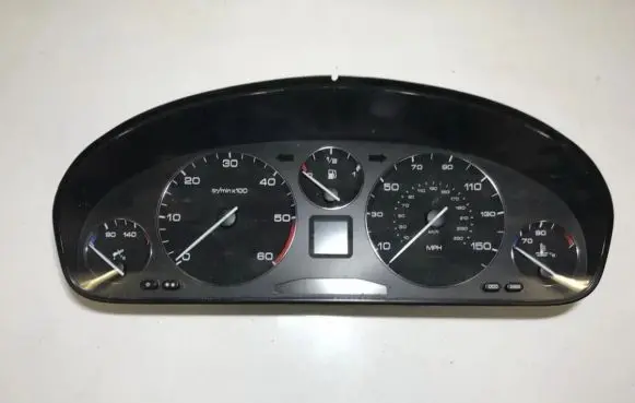 Peugeot 607 Speedometer (instrument cluster) 9653140380