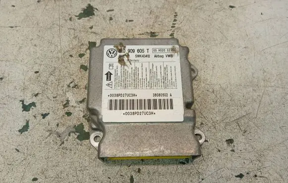 Volkswagen Jetta V Airbag control unit/module 1K0909605T 5WK43412 05H020S2300