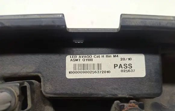 BMW 5 F10 F11 Trunk door license plate light bar 51137211220 51137211221 25891810