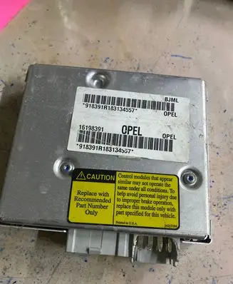Opel Sintra ABS control unit/module 16198391 918391R183134557