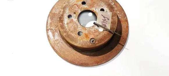 Toyota Corolla Verso AR10 Rear brake disc neventiliuojamas