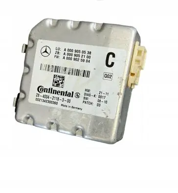 Mercedes-Benz ML W166 Windshield/windscreen camera A0009050538