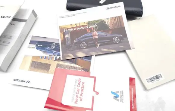 Hyundai Kona II Owners service history hand book 