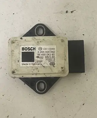 Citroen C4 I ESP acceleration yaw rate sensor 9649904380