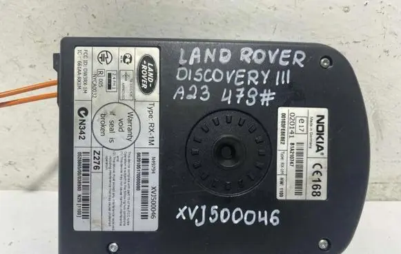 Land Rover Discovery 3 - LR3 Bluetooth control unit module XVJ500046