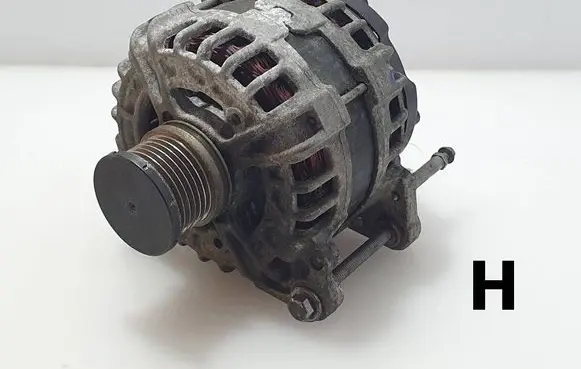 Volkswagen Golf VII Generator/alternator 03L903023K F000BL0800