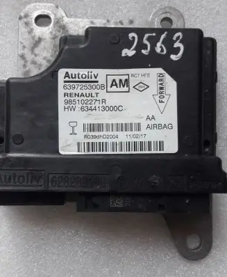 Renault Kadjar Airbag control unit/module 985102271R 639725300B 634413000C