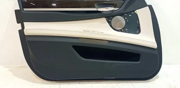 Front door card panel trim