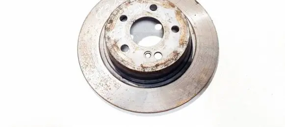 Mercedes-Benz C AMG W204 Rear brake disc neventiliuojamas