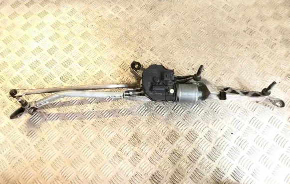 Front wiper linkage