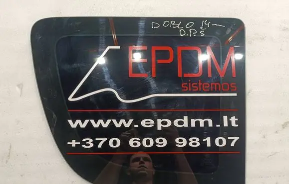 Fiat Doblo Rear side window DOT766M320AS2 43R004025