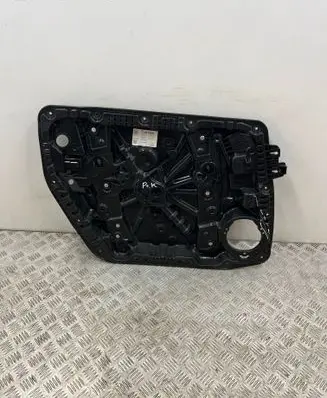 Front window lifting mechanism without motor