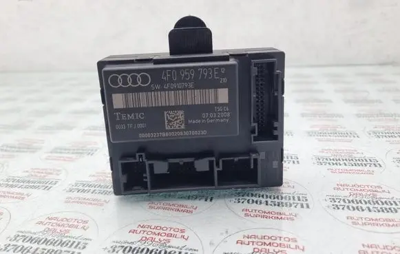Audi A6 S6 C6 4F Door control unit/module 4F0959793E