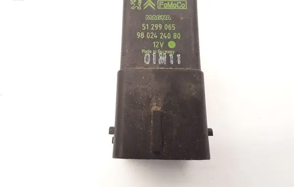 Citroen C3 Glow plug pre-heat relay 9802424080 51299065