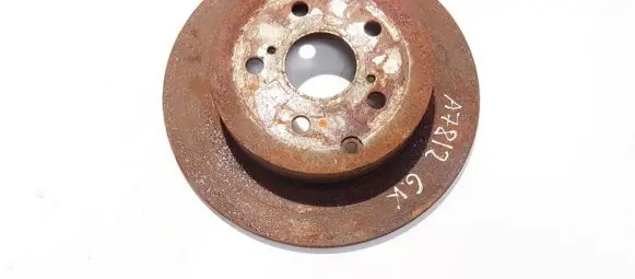 Toyota Verso Rear brake disc neventiliuojamas