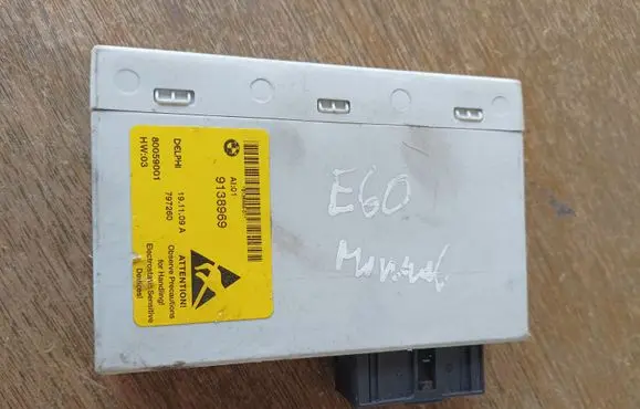 BMW 5 E60 E61 Center console control module 9138969 797260