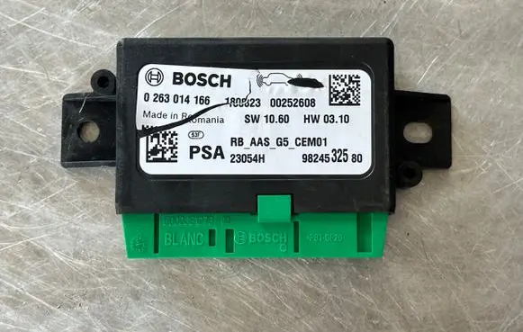 Peugeot 308 Parking PDC control unit/module 9824532580