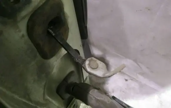 Renault Espace III Front door check strap stopper 